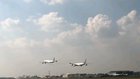 South African Airways ... Possibly the final fly past at OR Tambo international