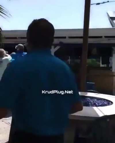 Man under the influence assaults woman for no apparent reason