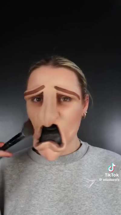 Next level Coraline makeup