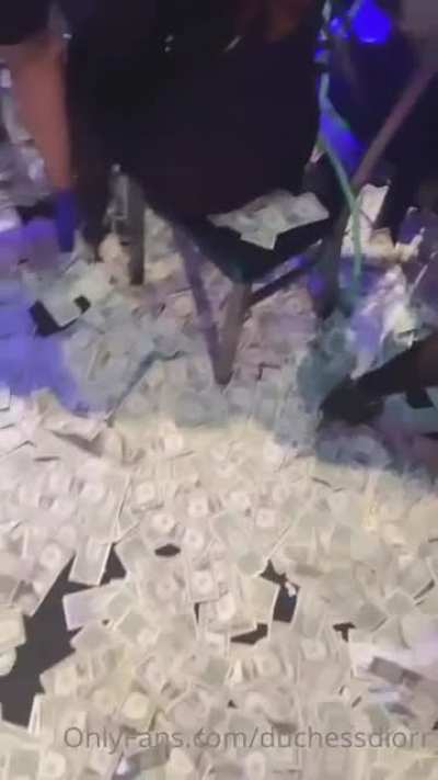 In the club with it