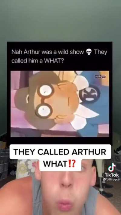 Arthur's a Knitter