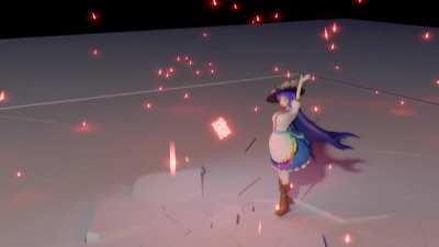 3D Tenshi Skill Card Demo