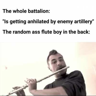Man Napoleonic wars were savage, fortunately there was the whole band