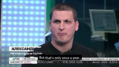 Explaining the stock market in Russia right now