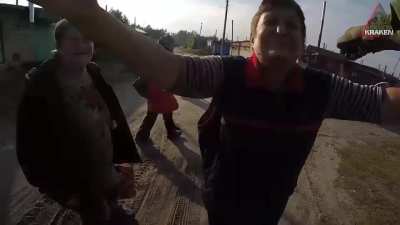 People greet Ukrainian soldiers in liberated Kupyansk and Kivsharivka