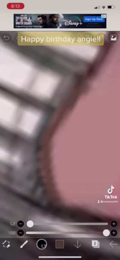 I posted this on tik tok