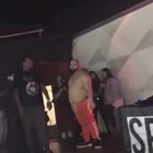 DJ Khaled attempts a crowd surf