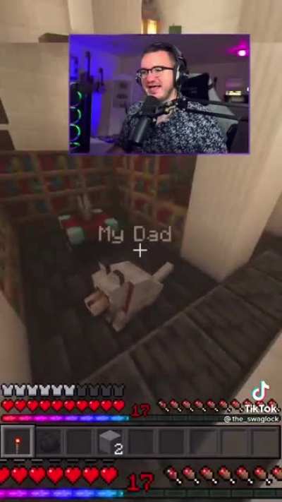 How he protecs his dog