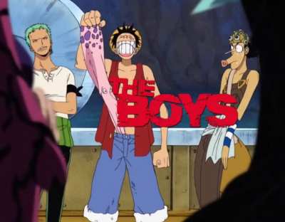 He has the octopus