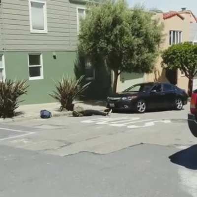 HMB while I skate down this hill without any protective gear