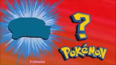 Who’s that Pokémon?