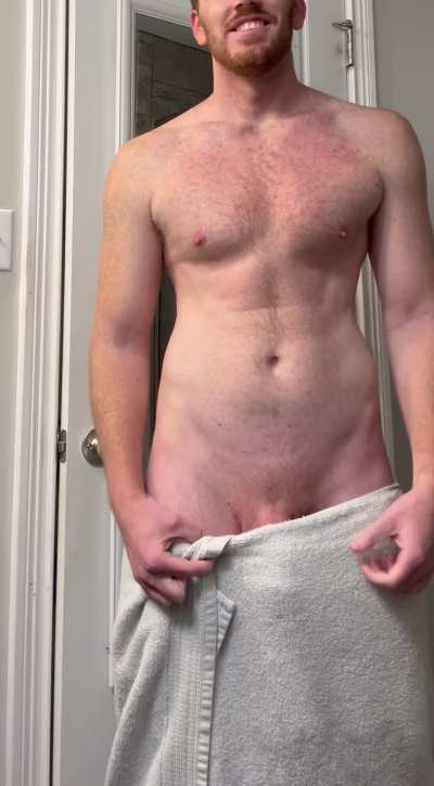 Oops…I dropped my towel 