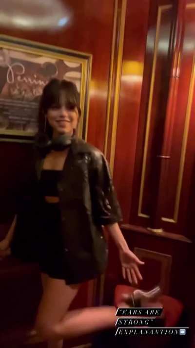 black outfit
