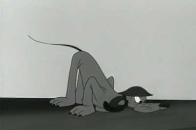 During WWII, the military wrote to Walt Disney asking to use Pluto as their mascot...