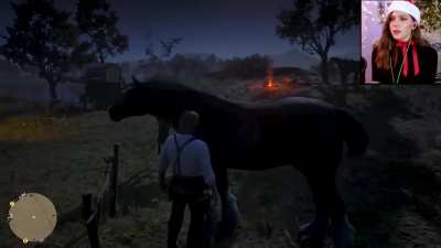 One horse is missing?