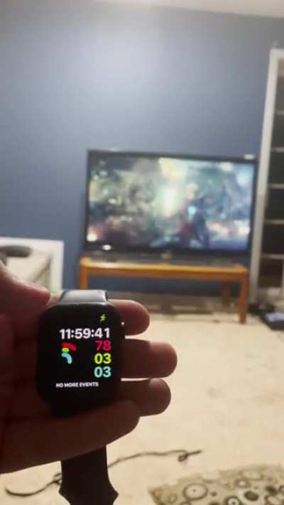 I tried to time Endgame perfectly but my watch timed out…