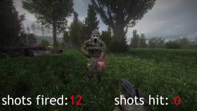Those rookies have no trigger discipline!