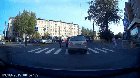 Crossing the crosswalk