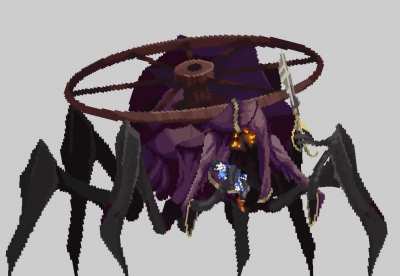 Our artist just finished creating The Weaveress! Met along your travels, they are neither friend nor foe