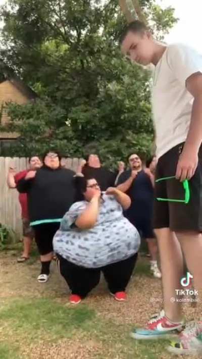 Just a group of guys dancing