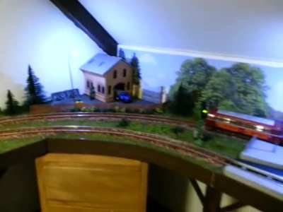 A railway modeller's attic