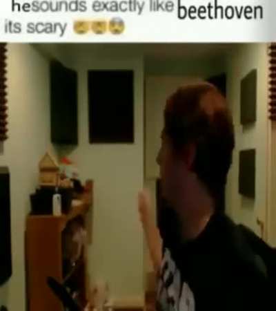 Crazed man