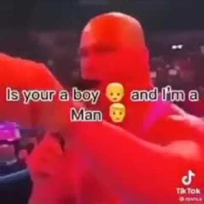I'm a boy