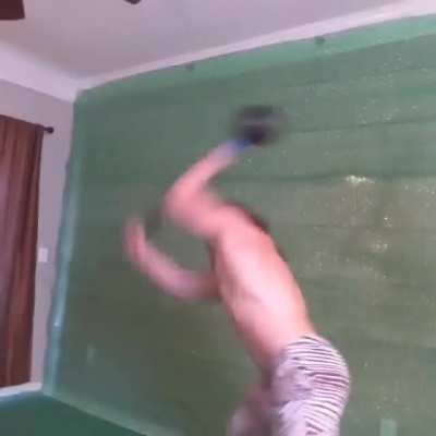 Bubble wrap makes everyone excited