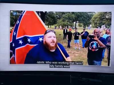 He has a point