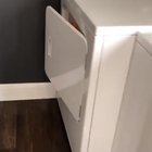 He's always getting in the dryer