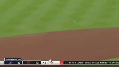 [Highlight] Elly De La Cruz with 116.6 mph off the bat for a leadoff double. Didnt miss a homer by much!