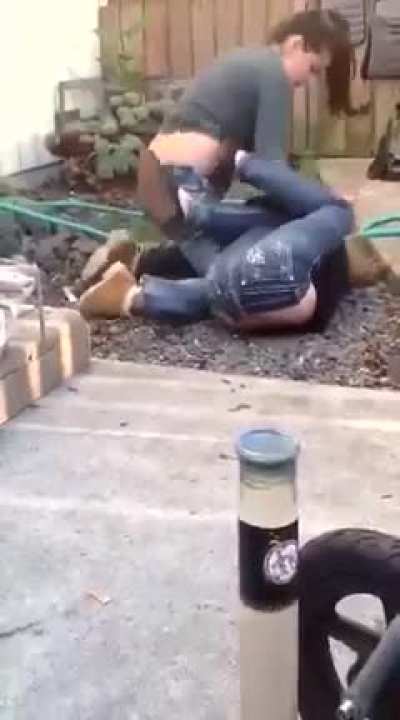 What do you feel when someone starts to cry in a fight?