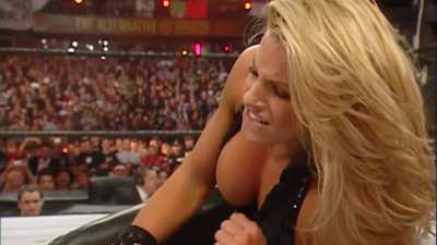 Trish defeated