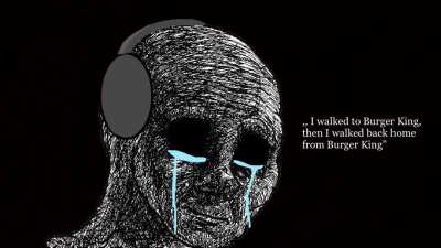 Bois listen to sad music
