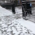 Young man getting beaten