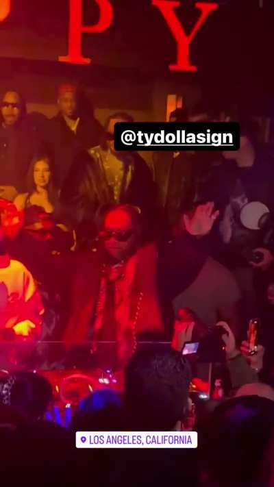 Ty playing Fuck Sumn at the club