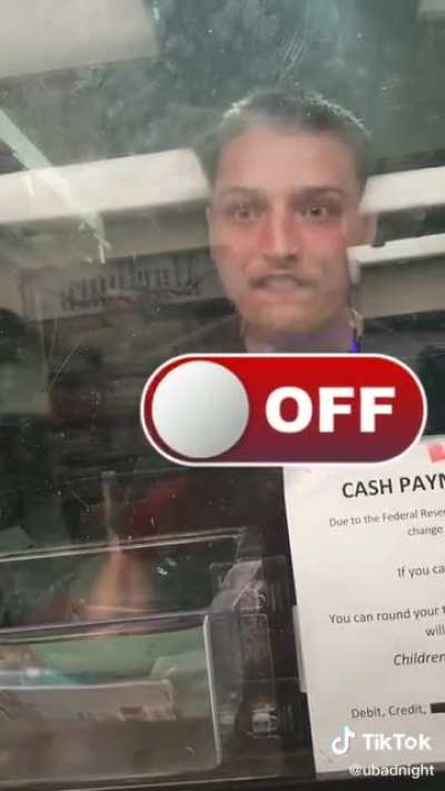 OP said in the comments that he didn’t have ID to buy cigarettes