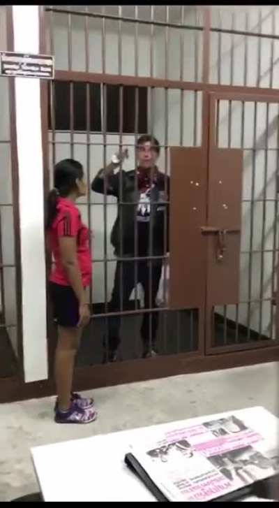 Yup, that's gonna get you out of jail, mate