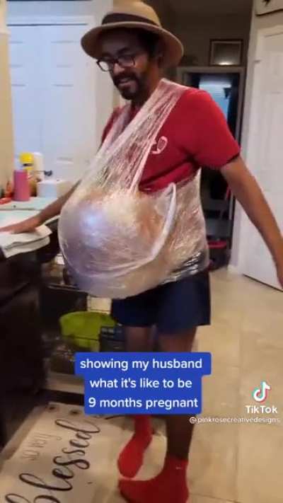 What it's like to be 9 months pregnant