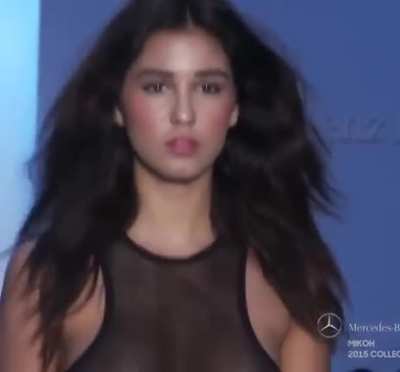 See- thru dress