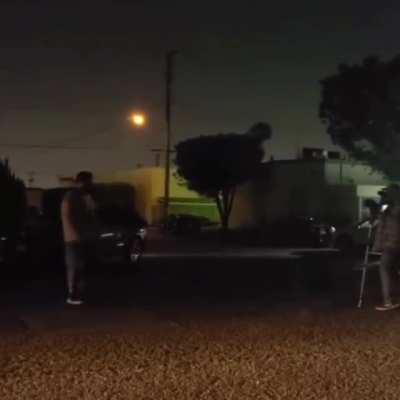 An altercation with a “First Amendment Auditor” leads to a man being pepper sprayed next to a Cannabis Dispensary in Fullerton.