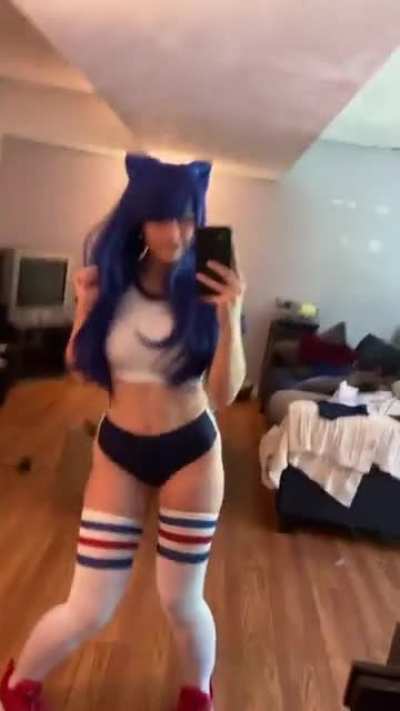 Guess who hit the jackpot! I adopted a catgirl online, and she finally came in today! She wasn't very friendly, but had a super cute body! Naturally, I took care of the personality problem and possessed her, so now I can act super adorable all I want in h