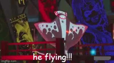look at him go