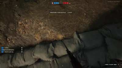 The game claiming its first PTSD victim before the round even started