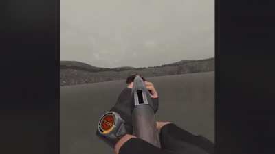 The fish fight in Resident Evil 4 VR is scary