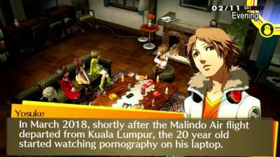 Yosuke tells the squad a horrifying story 😱😱😱