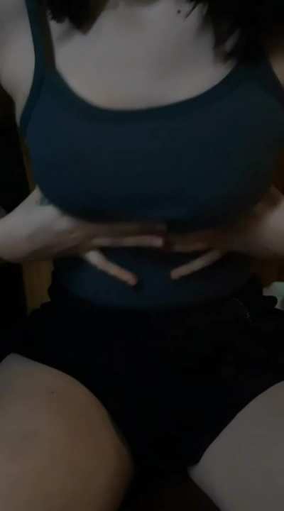 my big fat tits are begging for cum