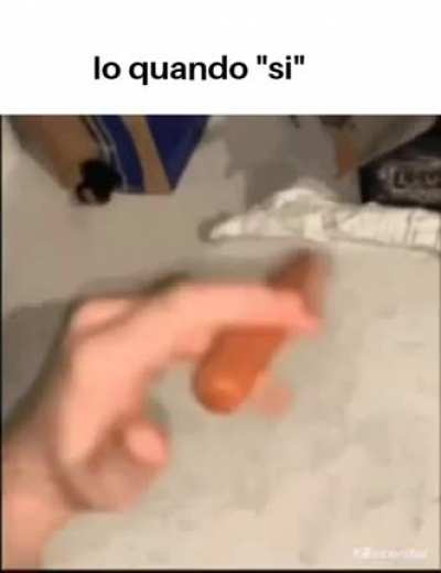 Si, esatto, wow
