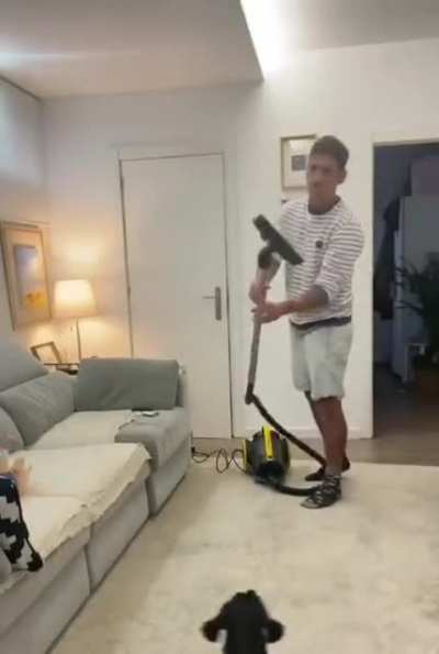 Help from my dog!