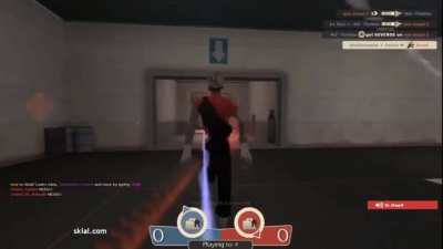 Scout screams MeeM!